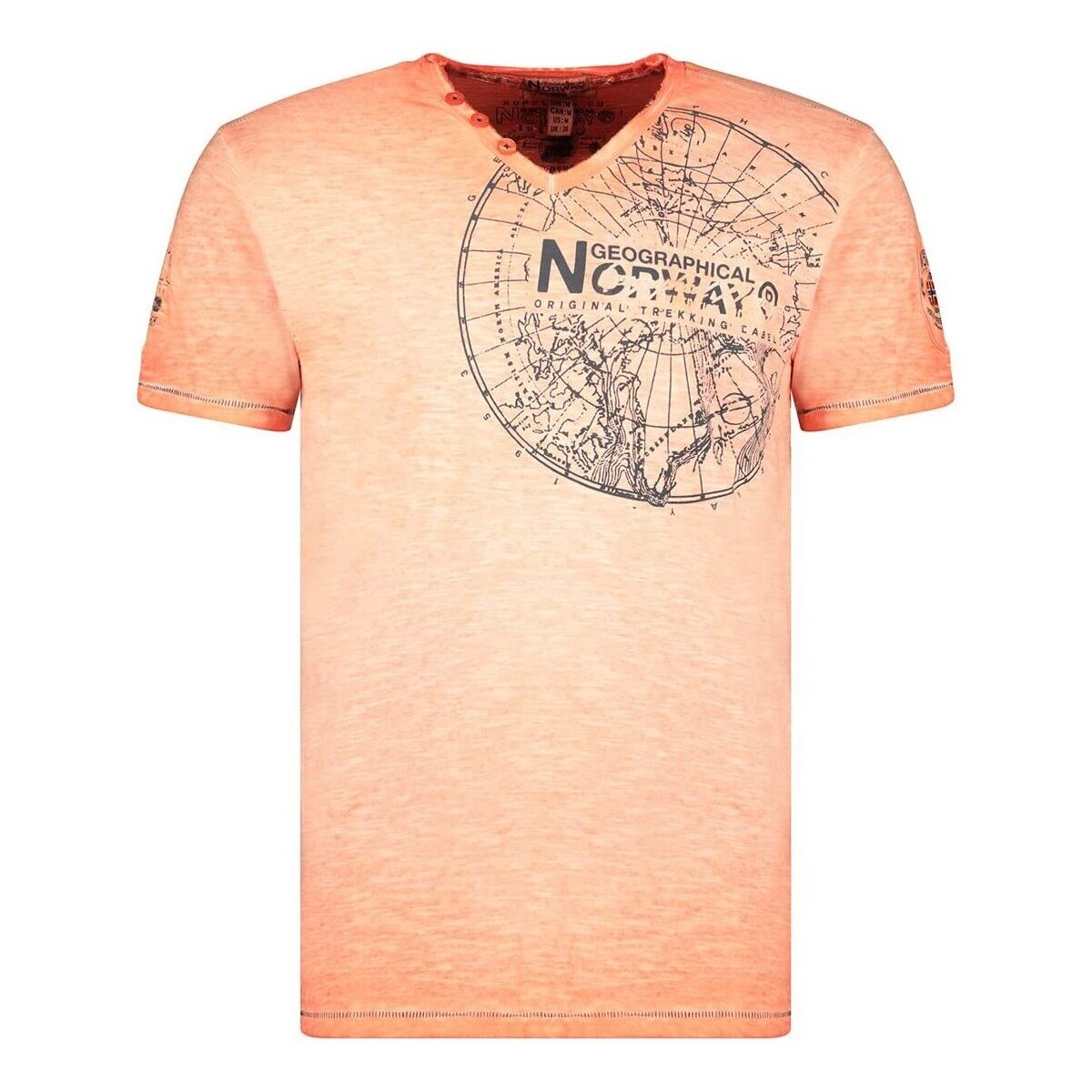 Vêtements Homme T-shirts & Polos Geographical Norway JIMPERABLE Orange