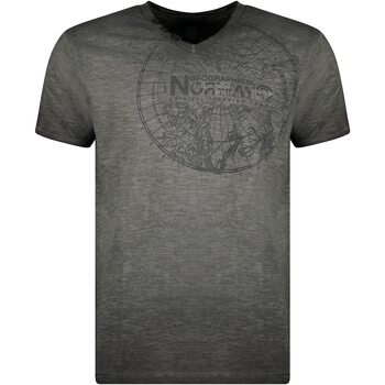 Vêtements Homme T-shirts Turtleneck & Polos Geographical Norway JIMPERABLE Noir