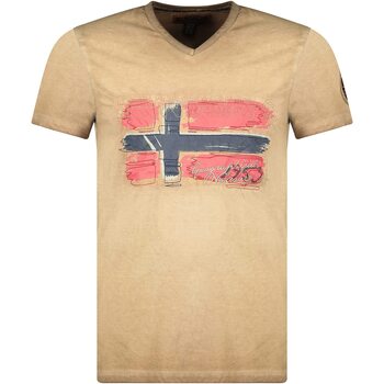 Vêtements Homme U.S Polo Assn Geographical Norway JOASIS Beige