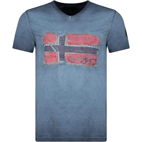 Vêtements Homme T-shirts Turtleneck & Polos Geographical Norway JOASIS Marine