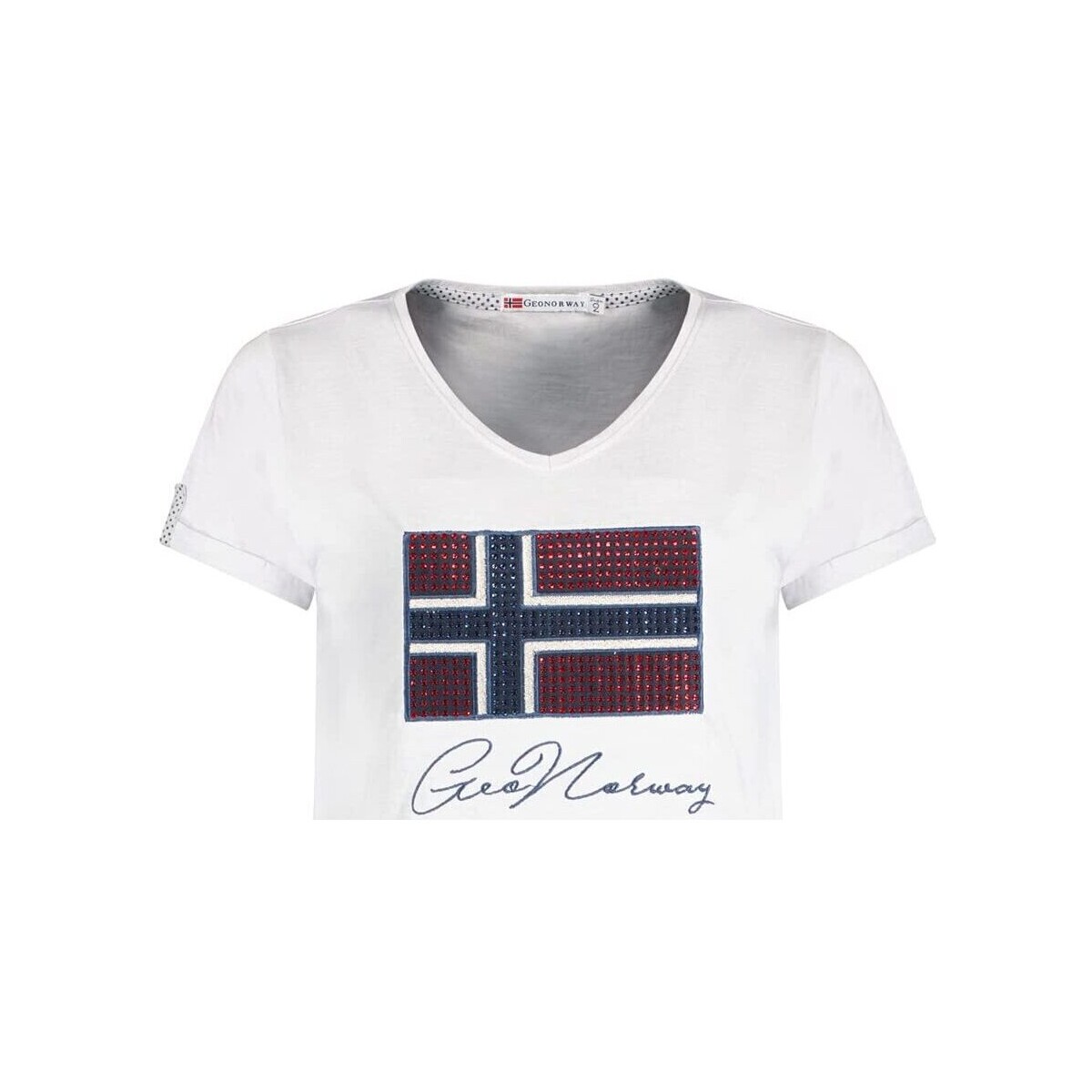 Vêtements Femme T-shirts & Polos Geographical Norway JOISETTE Gris