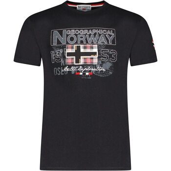 Vêtements Homme T-shirts & Polos Geographical Norway JOLYMPIA Gris