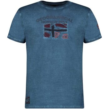 Vêtements Homme T-shirts Turtleneck & Polos Geographical Norway JOTZ Bleu