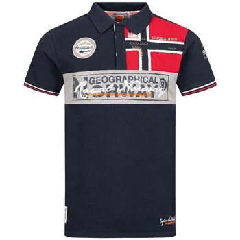 Vêtements Homme Polos manches courtes Geographical Norway KIDNEY Marine