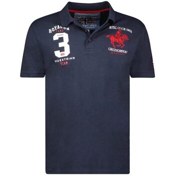 Vêtements Homme Polos manches courtes Geographical Norway KLUB Marine