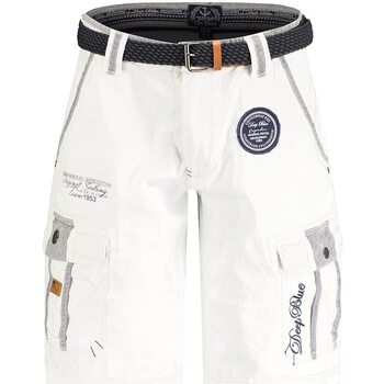 Vêtements Homme Shorts / Bermudas Geographical Norway PAILLETTE Blanc