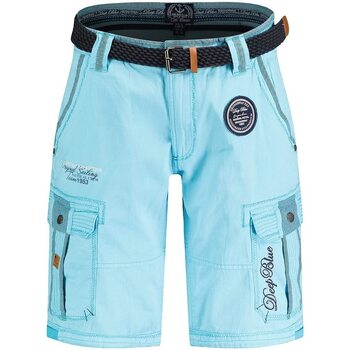 Vêtements Homme Shorts / Bermudas Geographical Norway PAILLETTE Bleu