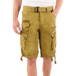 Vêtements Homme Shorts / Bermudas Geographical Norway PANORAMIQUE Beige