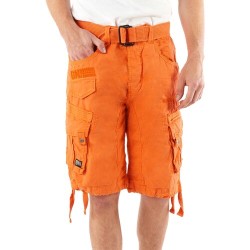 Vêtements Homme Shorts / Bermudas Geographical Norway PANORAMIQUE Orange