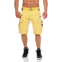 Vêtements Homme Shorts / Bermudas Geographical Norway PEANUT Jaune