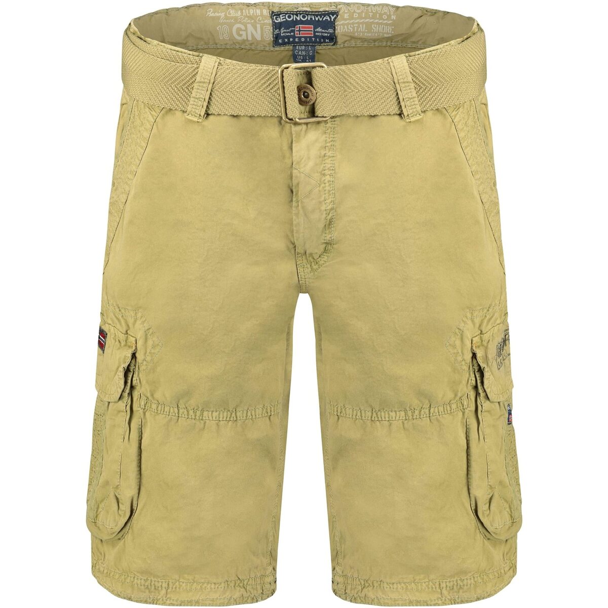 Vêtements Homme Shorts / Bermudas Geographical Norway PIONEC Beige