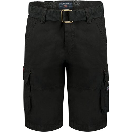 Vêtements Homme Shorts / Bermudas Geographical Norway PIONEC Noir