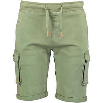 Vêtements Homme Shorts / Bermudas Geographical Norway PLAIRE Kaki