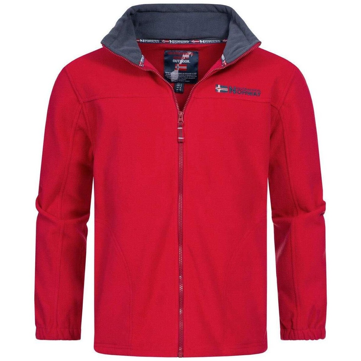 Vêtements Homme Polaires Geographical Norway TAMAZONIE Rouge
