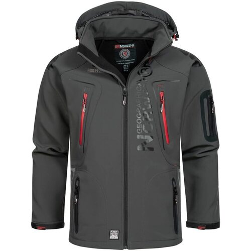 Vêtements Homme Coupes vent Geographical Norway TECHNO Gris