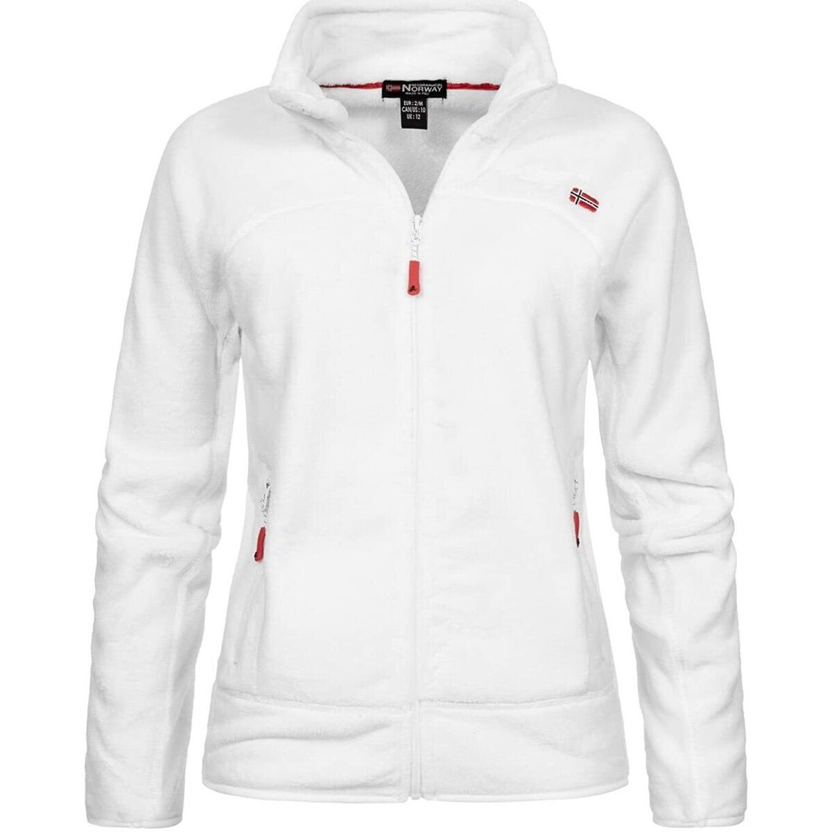 Vêtements Femme Polaires Geographical Norway UPALINE Blanc