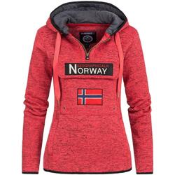 Vêtements Femme Sweats Geographical Norway UPCLASSICA Orange