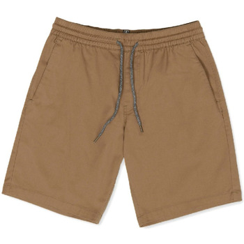 Vêtements Homme Plisse Shorts / Bermudas Volcom Pantalón Corto  Frickin EW Short 19 - Tobacco Marron