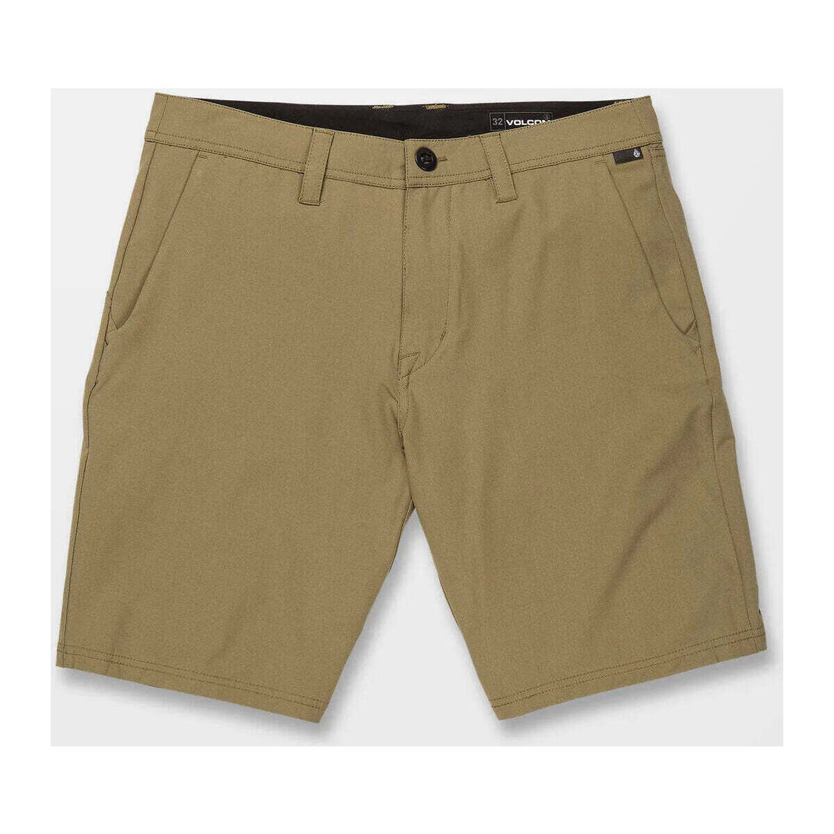 Vêtements Homme Shorts / Bermudas Volcom Pantalón Corto  Slub Frickin Cross Shred 20 - Old Mill Marron