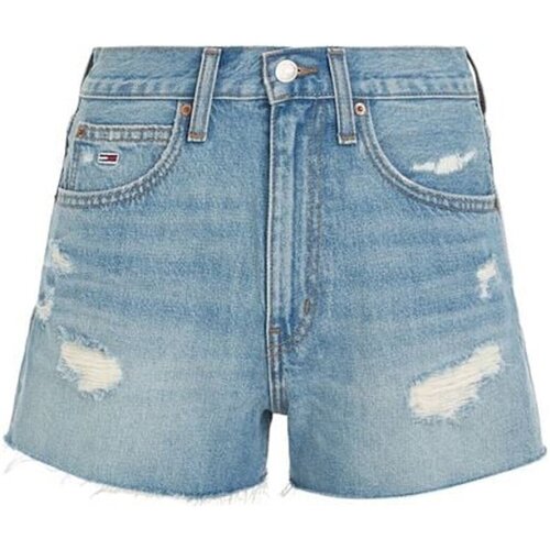 Vêtements Femme Shorts / Bermudas Tommy Jeans DW0DW17640 Bleu