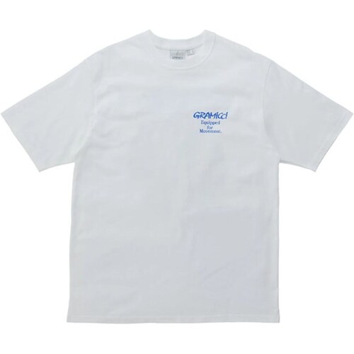 Vêtements Homme T-shirts match manches courtes Gramicci G4SU-T079 Blanc