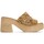 Chaussures Femme Sandales et Nu-pieds Porronet SANDALIAS DE TACÓN DESTALONADA  JUDITH 3064 CUERO Marron