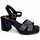 Chaussures Femme Sandales et Nu-pieds Porronet Fi 2973 Noir