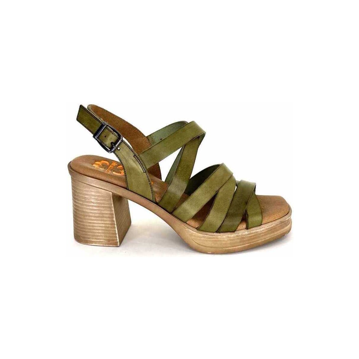 Chaussures Femme Sandales et Nu-pieds Porronet Fi 2977 Vert