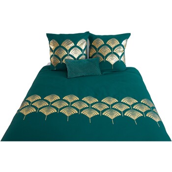Maison & Déco Faire un retour M'dco Parure de lit en Polyester Vert
