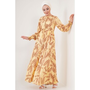 Vêtements Femme Robes longues Mt Clothes Robe Hijab à motifs Jaune