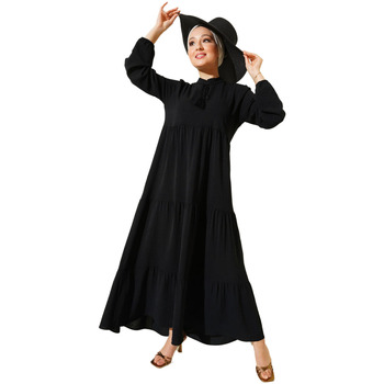 Vêtements Femme Robes longues Mt Clothes Robe Oversize Longue Noir