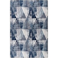 Newlife - Seconde Main Tapis Mani Textile Tapis de salon Bambou Bleu