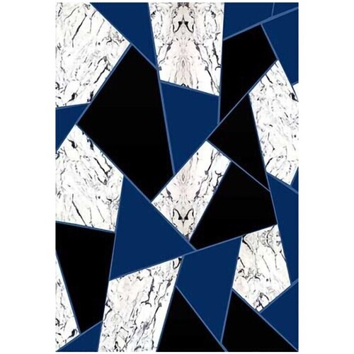 Maison & Déco Tapis Mani Textile Tapis d'int Bleu
