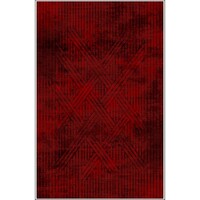 Newlife - Seconde Main Tapis Mani Textile Tapis de salon FISUN Rouge