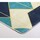 Maison & Déco Tapis Mani Textile Tapis d'intérieur Triangle Bleu