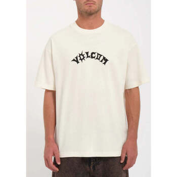 Vêtements Homme T-shirts manches courtes Volcom Camiseta  Last Shot - Dirty White Blanc