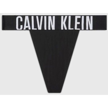 Sous-vêtements Femme Slips Calvin Klein Jeans 000QF7638EUB1 THONG Noir