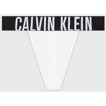 Sous-vêtements Femme Slips Calvin Klein Jeans 000QF7638E100 THONG Blanc