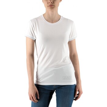 Vêtements Femme Coco & Abricot Colmar T-shirt blanc uni Blanc