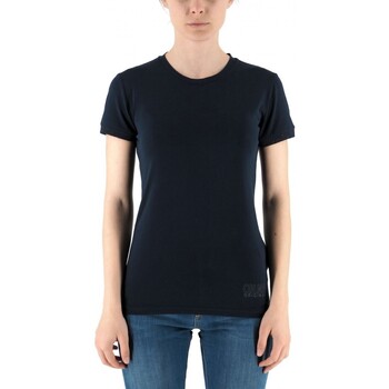 Vêtements Femme T-shirts & Polos Colmar T-shirt bleu uni Bleu