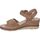 Chaussures Femme Sandales et Nu-pieds Amarpies ABZ26617 Marron