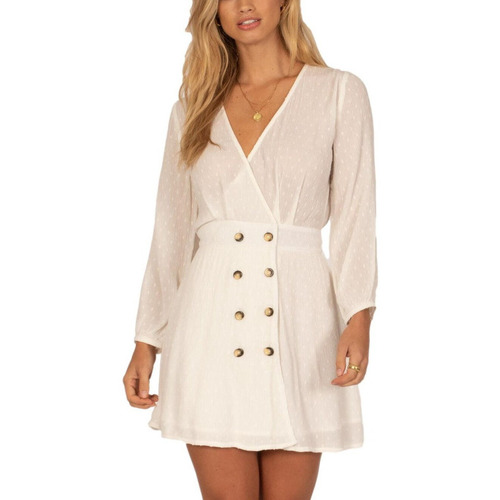 Vêtements Femme Robes Amuse Society - Robe - blanche Blanc
