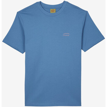 Vêtements Homme T-shirts manches courtes Oxbow Tee shirt manches courtes graphique TIAREI Bleu