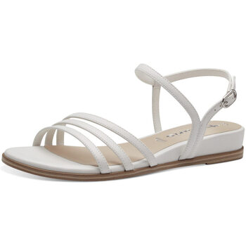 Chaussures Femme Sandales et Nu-pieds Tamaris Sandale petit compensé Blanc Blanc