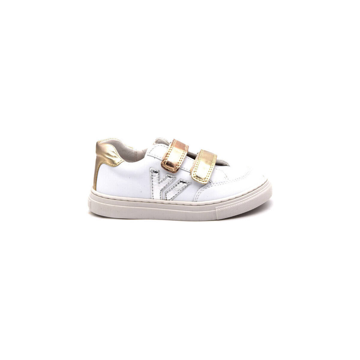 Chaussures Fille Baskets mode Bellamy game Blanc