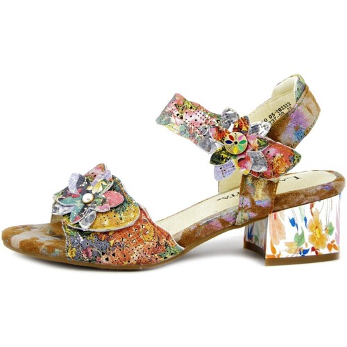 Chaussures Femme Sandales et Nu-pieds Laura Vita Femme Chaussures, Sandales, Faux Cuir - HUCBIO05 Multicolore