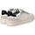 Chaussures Homme Baskets mode P448 BALI WHITE/BLACK Blanc