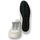 Chaussures Homme Baskets mode P448 BALI WHITE/BLACK Blanc