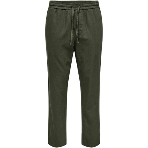 Vêtements Homme Pantalons 5 poches Effacer les critères  22024966 Vert