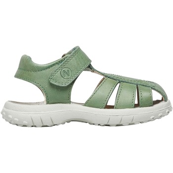 Chaussures Garçon Abats jours et pieds de lampe Naturino Sandales en cuir BINTAN Vert